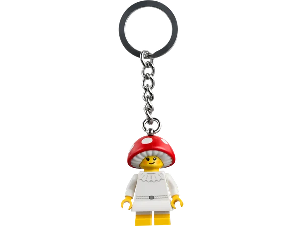 Mushroom Girl Key Chain